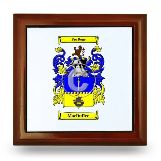 MacDuffee Wooden Jewelry Box