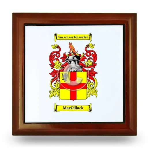 MacGillack Wooden Jewelry Box