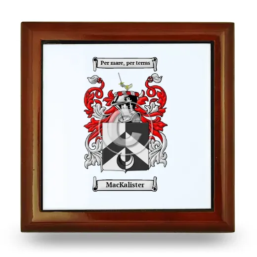 MacKalister Wooden Jewelry Box