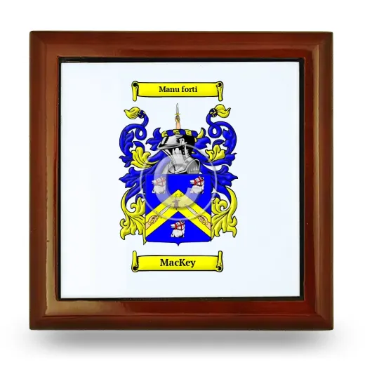 MacKey Wooden Jewelry Box