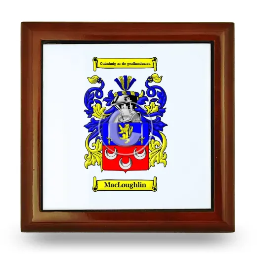 MacLoughlin Wooden Jewelry Box