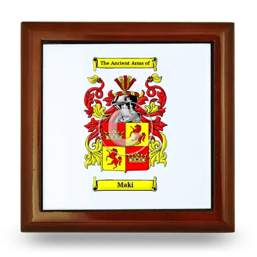 Maki Wooden Jewelry Box