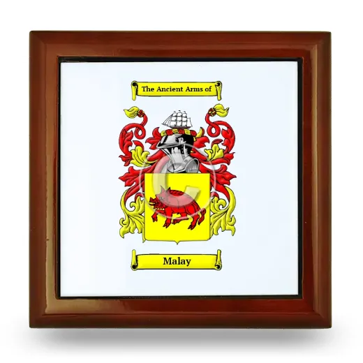 Malay Wooden Jewelry Box