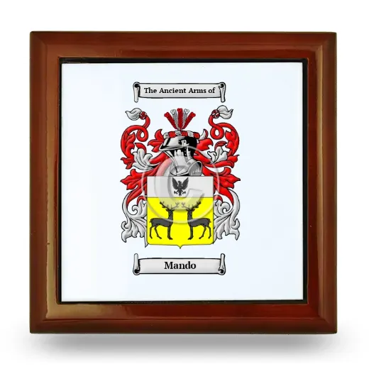 Mando Wooden Jewelry Box