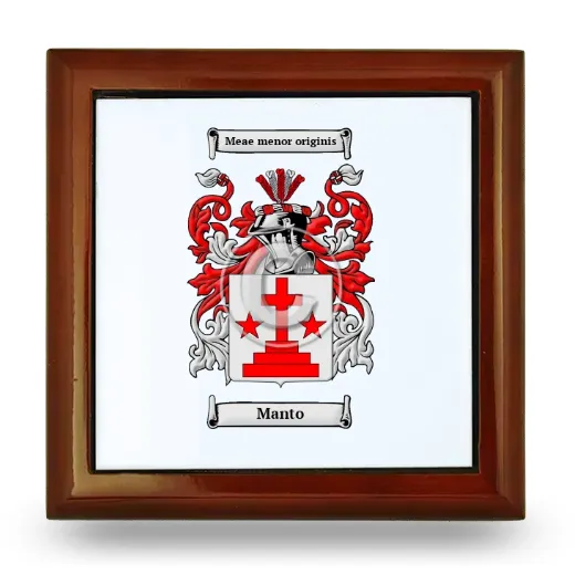 Manto Wooden Jewelry Box