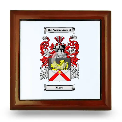 Marx Wooden Jewelry Box