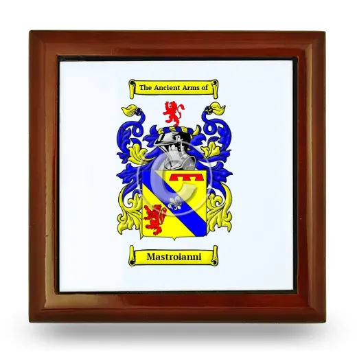 Mastroianni Wooden Jewelry Box