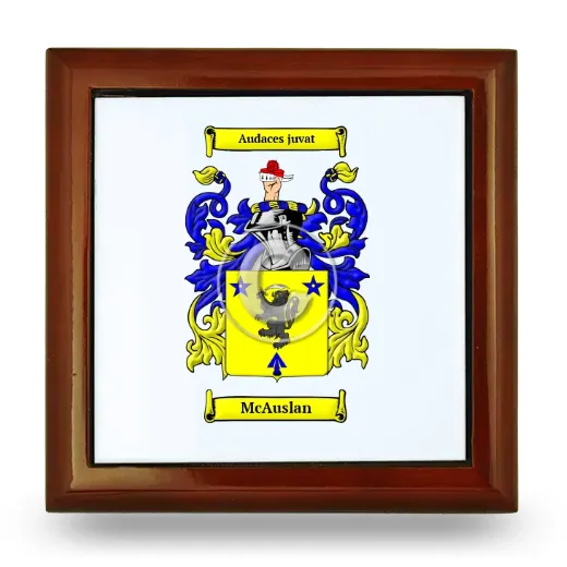 McAuslan Wooden Jewelry Box