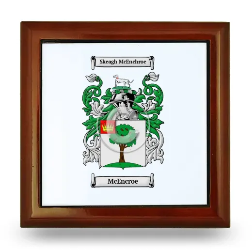 McEncroe Wooden Jewelry Box