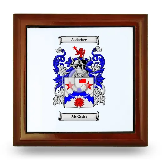 McGuin Wooden Jewelry Box