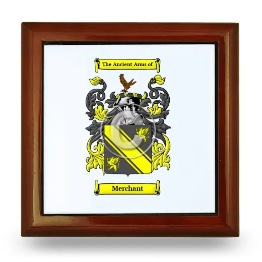 Merchant Wooden Jewelry Box