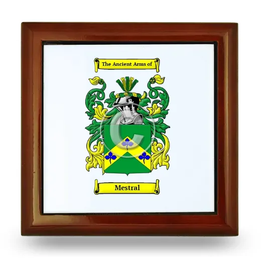 Mestral Wooden Jewelry Box