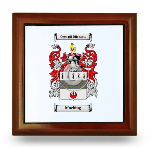 Mocking Wooden Jewelry Box