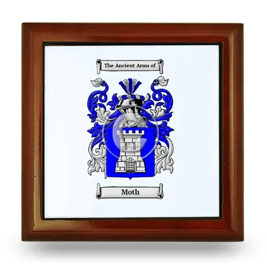 Moth Wooden Jewelry Box