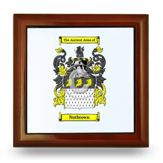 Nutbrown Wooden Jewelry Box