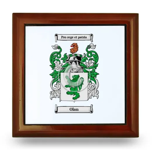 Olan Wooden Jewelry Box