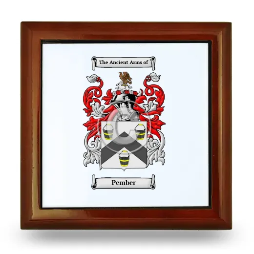 Pember Wooden Jewelry Box