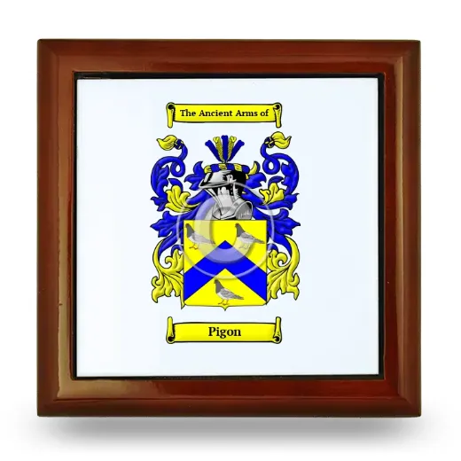 Pigon Wooden Jewelry Box