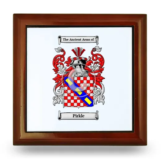 Pirkle Wooden Jewelry Box