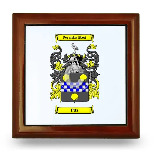 Pits Wooden Jewelry Box