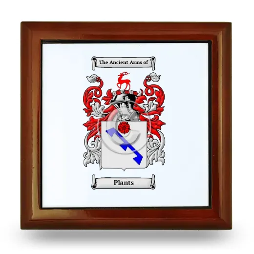 Plants Wooden Jewelry Box