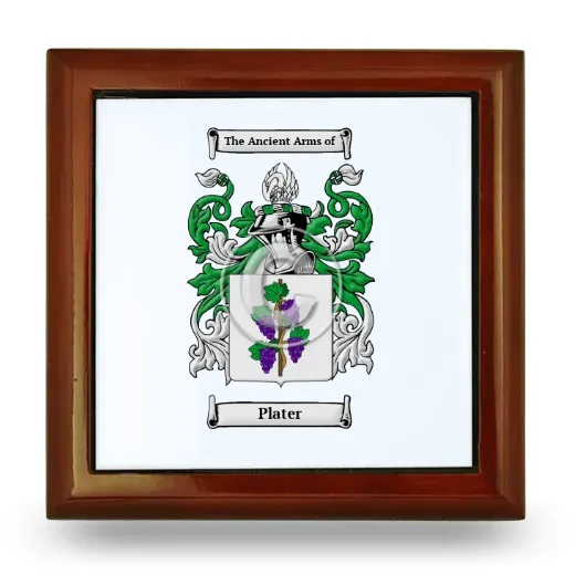 Plater Wooden Jewelry Box