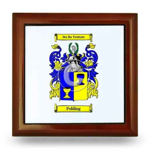 Polding Wooden Jewelry Box