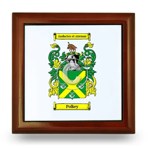 Polkey Wooden Jewelry Box