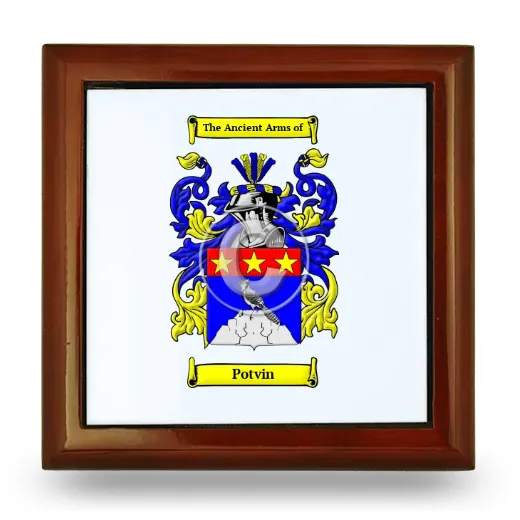 Potvin Wooden Jewelry Box