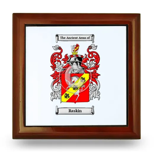 Raskin Wooden Jewelry Box