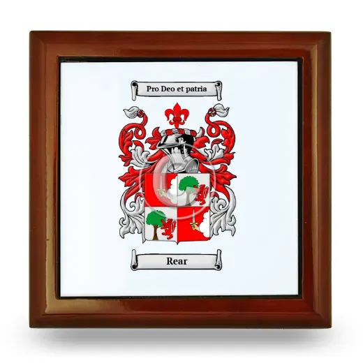 Rear Wooden Jewelry Box