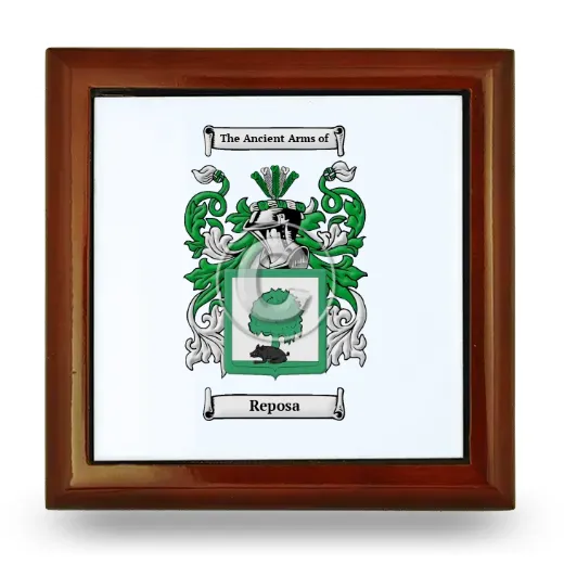 Reposa Wooden Jewelry Box