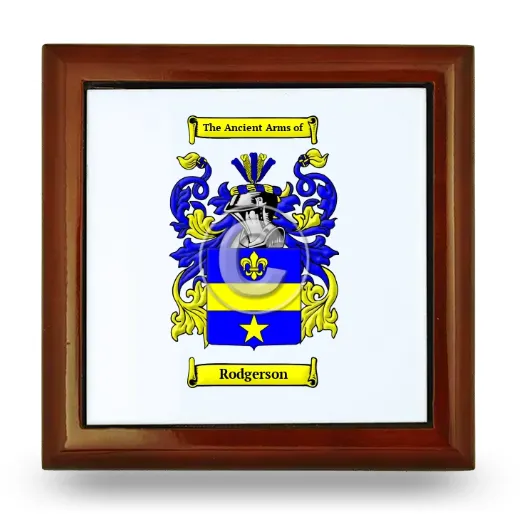 Rodgerson Wooden Jewelry Box