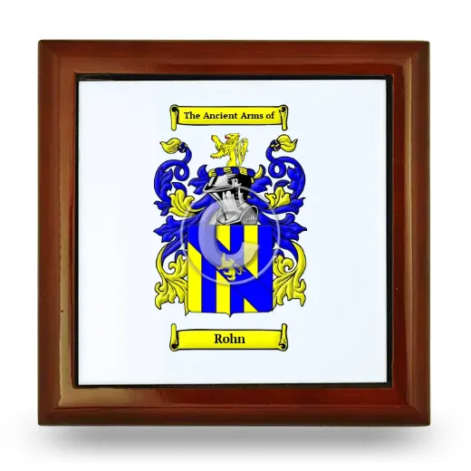 Rohn Wooden Jewelry Box