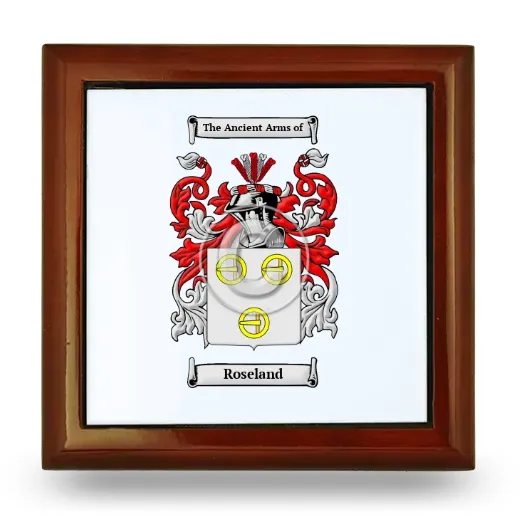 Roseland Wooden Jewelry Box