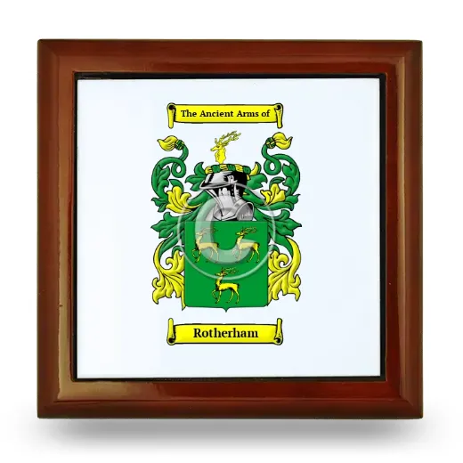 Rotherham Wooden Jewelry Box