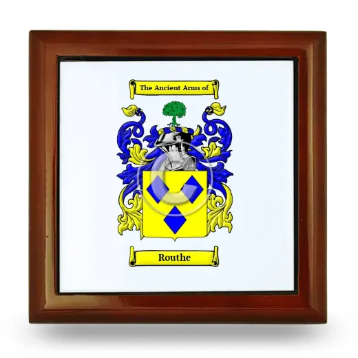 Routhe Wooden Jewelry Box