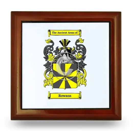 Rowans Wooden Jewelry Box