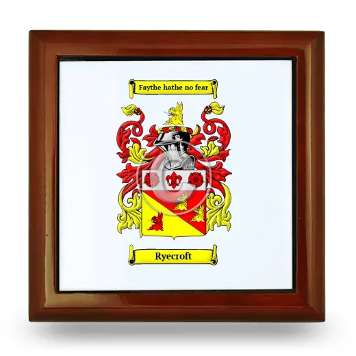 Ryecroft Wooden Jewelry Box