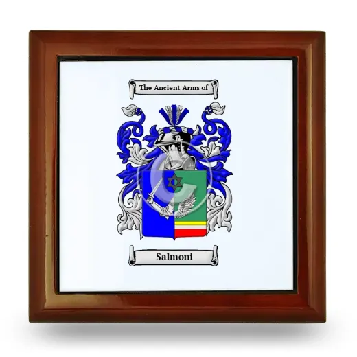 Salmoni Wooden Jewelry Box