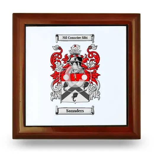 Sannders Wooden Jewelry Box