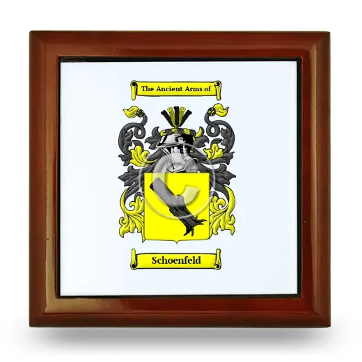 Schoenfeld Wooden Jewelry Box