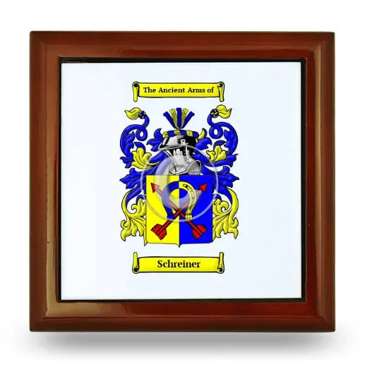 Schreiner Wooden Jewelry Box