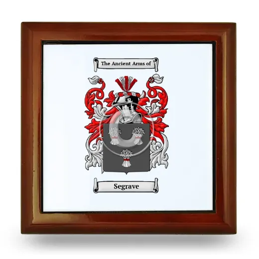 Segrave Wooden Jewelry Box