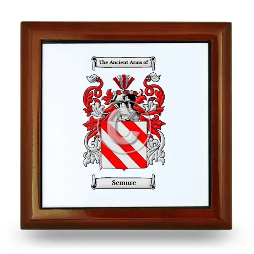 Semure Wooden Jewelry Box