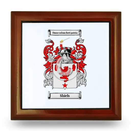Shiels Wooden Jewelry Box