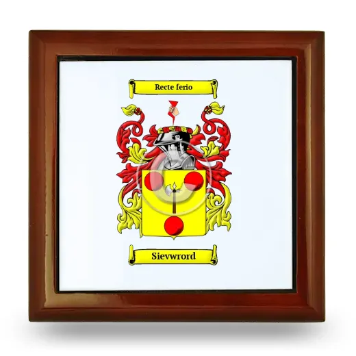 Sievwrord Wooden Jewelry Box