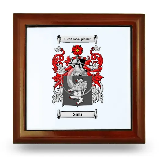 Simi Wooden Jewelry Box