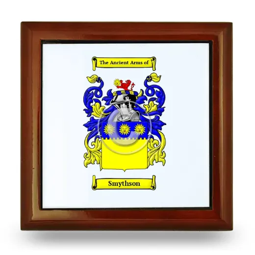 Smythson Wooden Jewelry Box