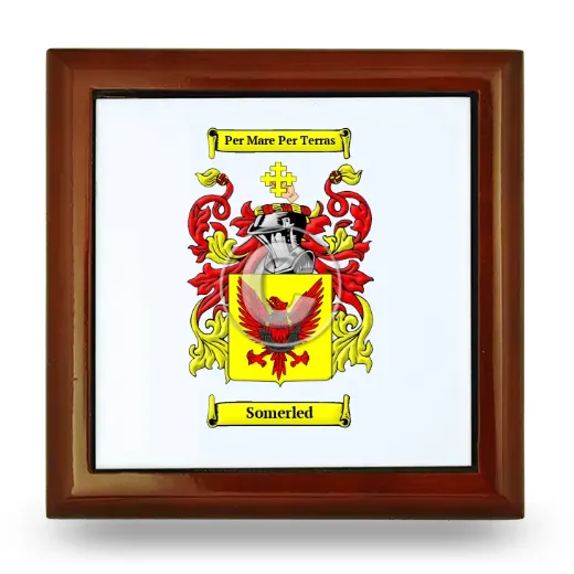 Somerled Wooden Jewelry Box